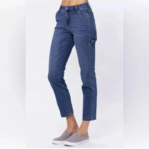 Judy Blue Slim Fit Carpenter Denim Jeans Size 3/26 Style JB88302‎